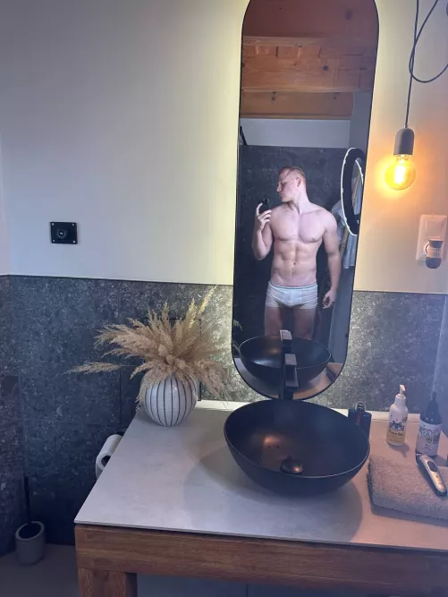 White undies so comfy by trashyoutdoors