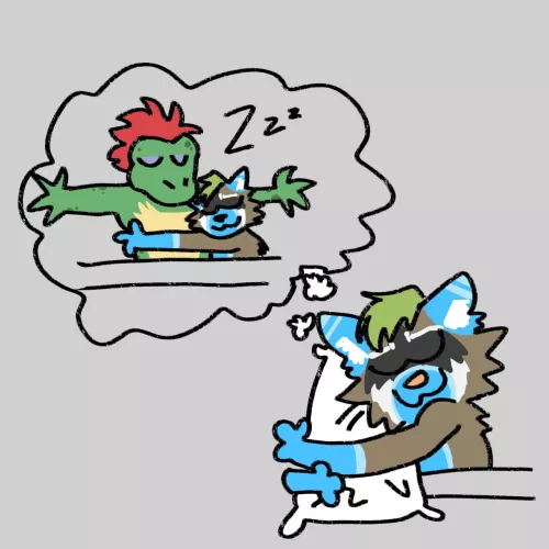 Do you ever just dream about that special person or wish you could be cuddled up with them by Wizowo