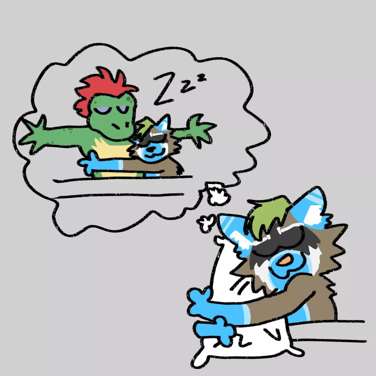 Do you ever just dream about that special person or wish you could be cuddled up with them posted by Wizowo