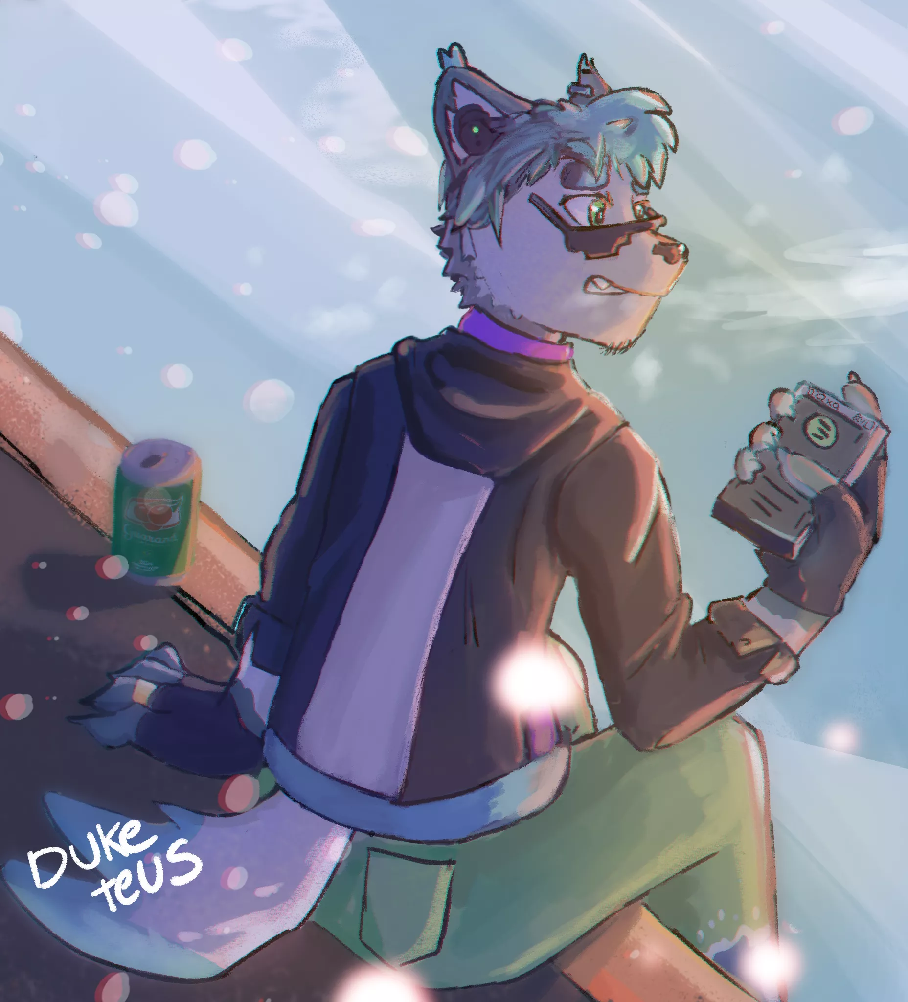 Frost, art by me posted by duketeus