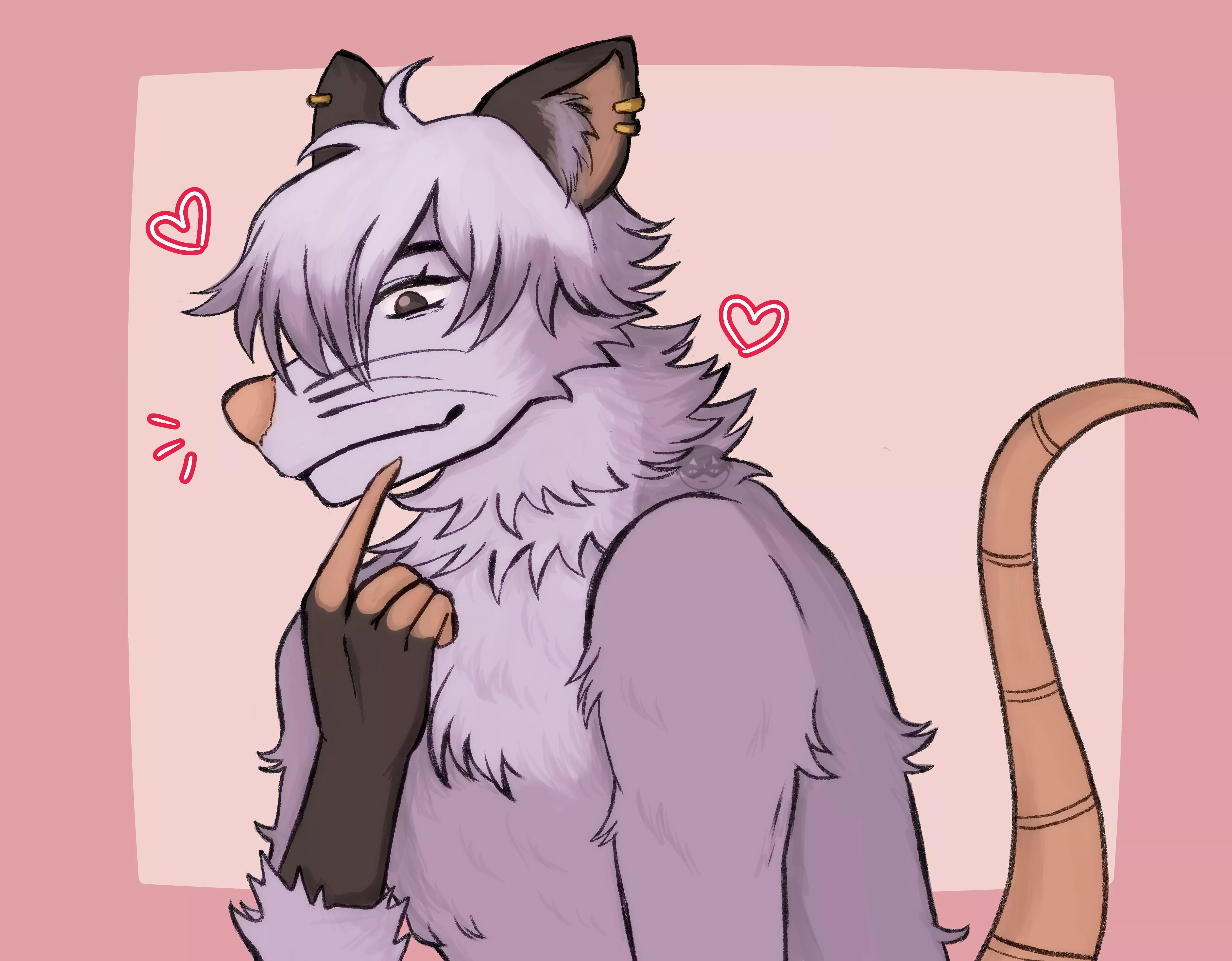 Fursona Drawing! :3 posted by GR41LC0RPU5