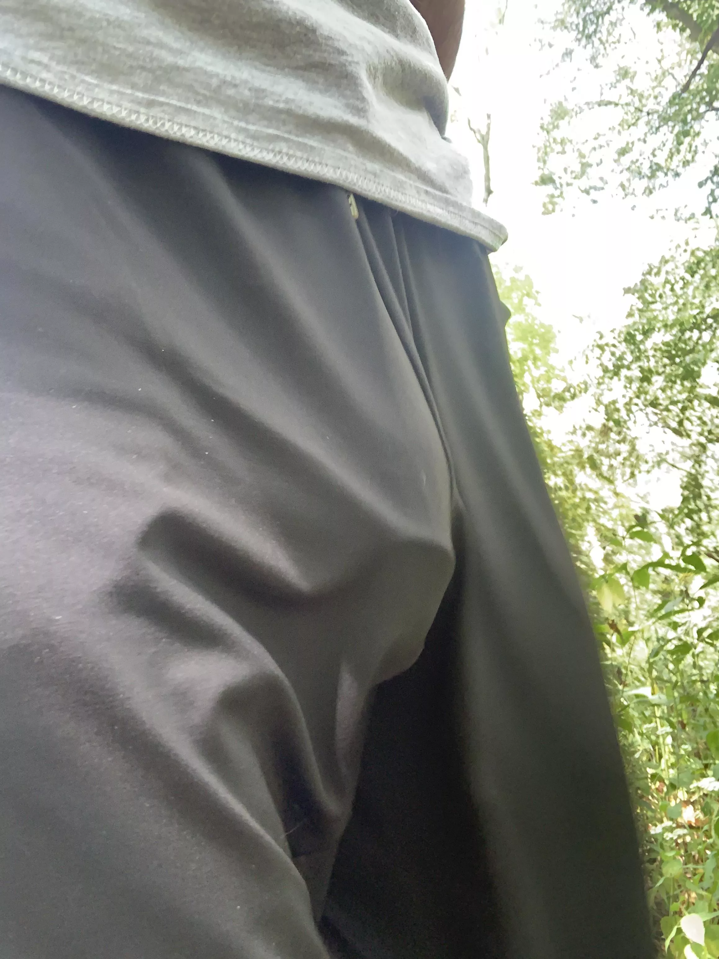 I forgot to wear underwear on my walk. You think anyone could tell? posted by EntireConsequence5