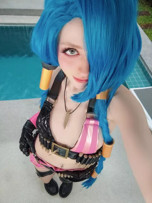 Jinx cosplay (Aldorachan) by aldorachan
