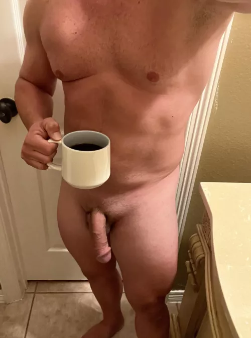 Naked coffee time! [44] by beer_or_abs