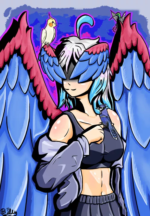 The Bird Keeper [SFW] ;3 by BC_Josie