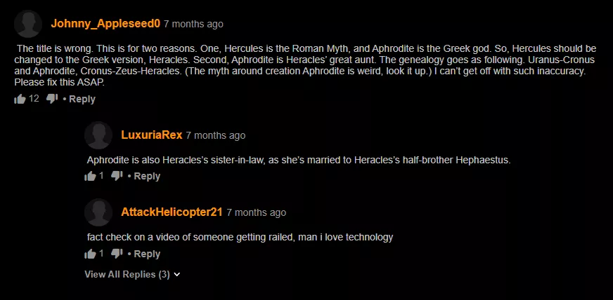 Title was ''Hercules Fucks Step Sister Aphrodite'' posted by No-Department6388