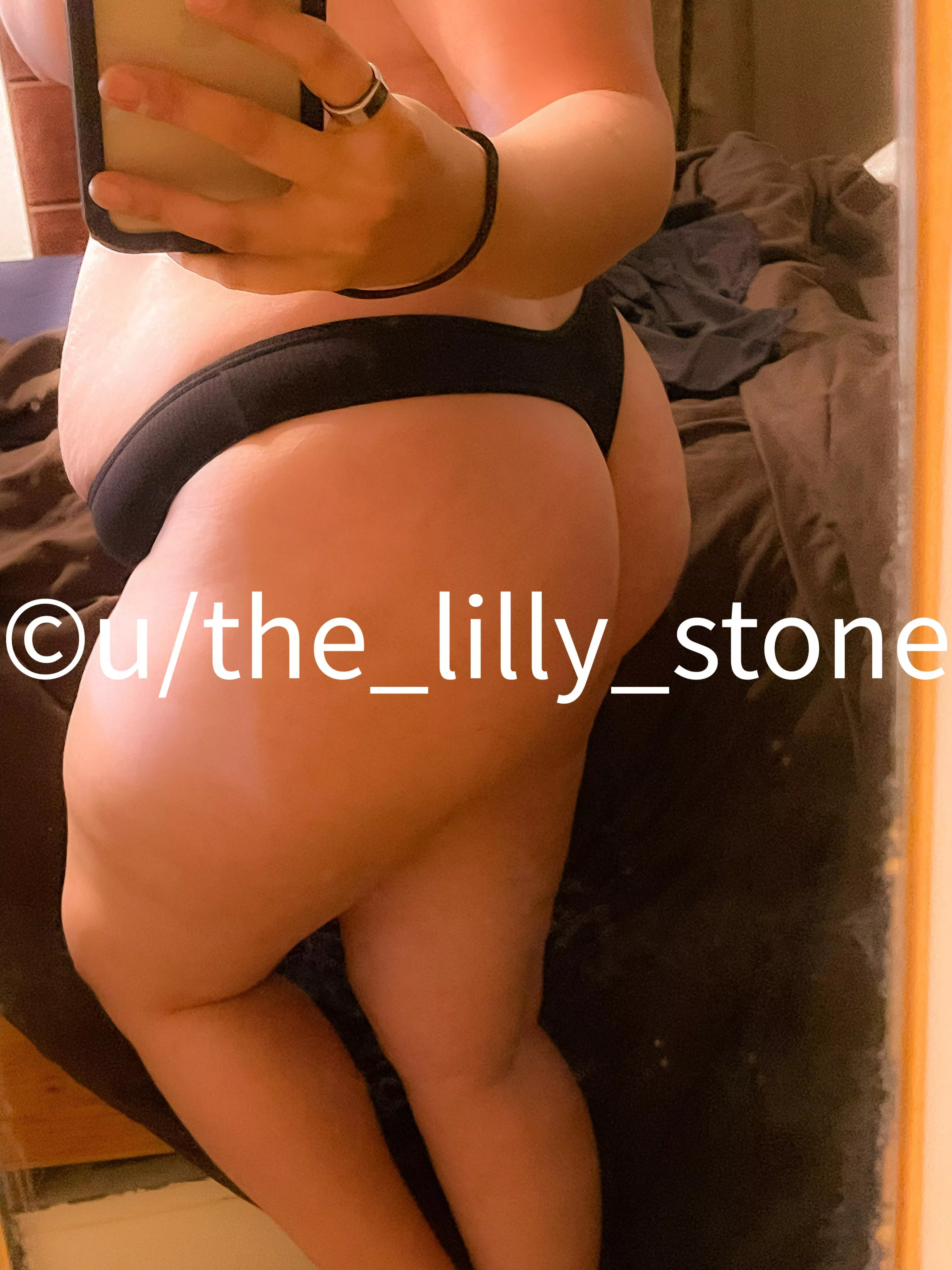 Do you like these on my milf ass? posted by the_lilly_stone