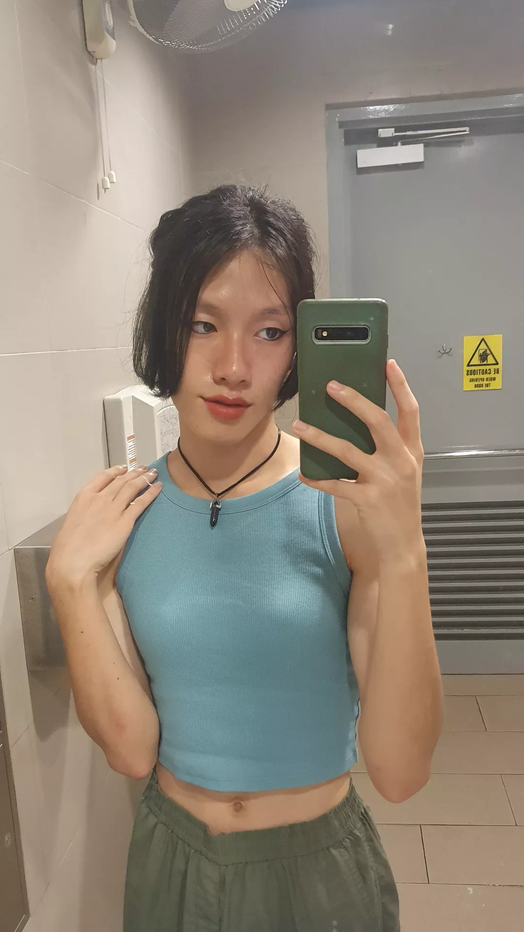 Felt cute in blue 💙 posted by WishyWashyShark