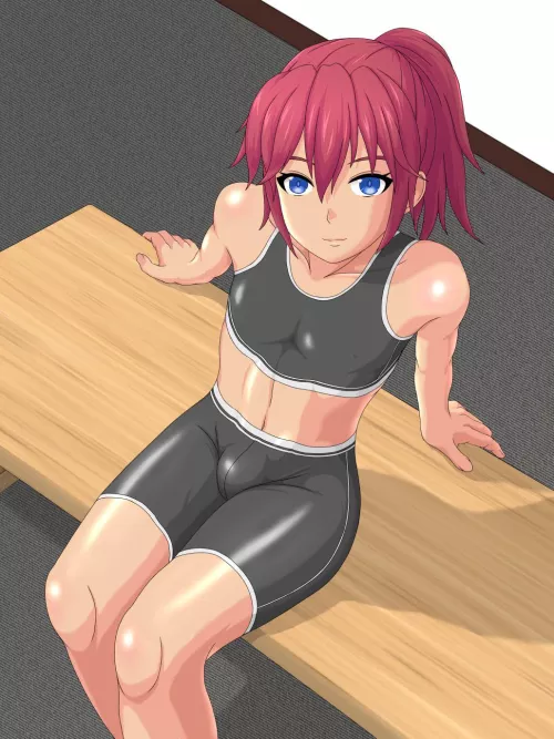 He didn't come here to workout, he came here to seduce. by kinddomino_pie