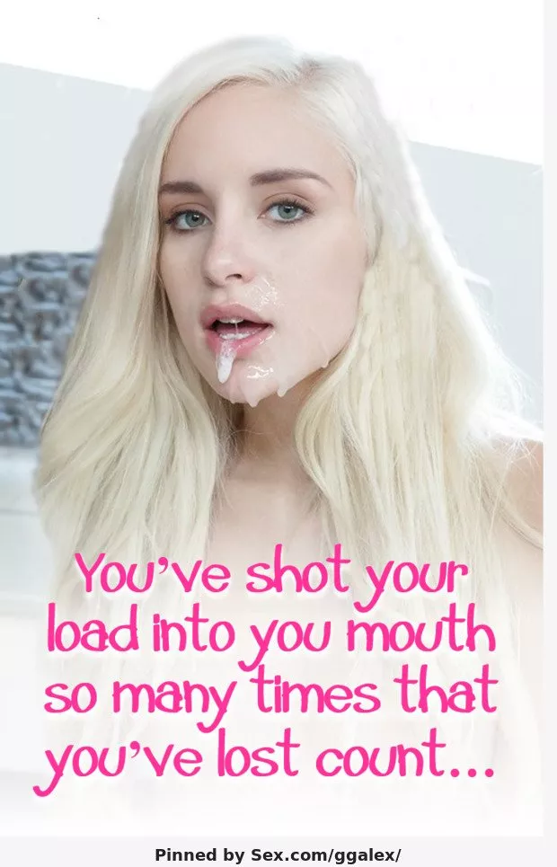 if i dont have anyone elses to swallow then mine is more than good enogh! posted by cockycassiex