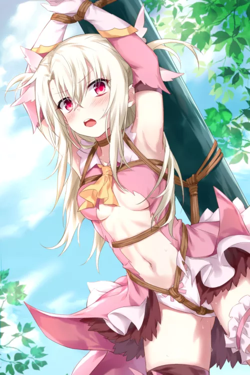 Illya is tied up (devil heavens) [Fate/kaleid liner Prisma☆Illya] by TheRoySez