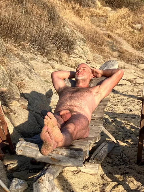 Naked at the beach by Budget_Slide6290