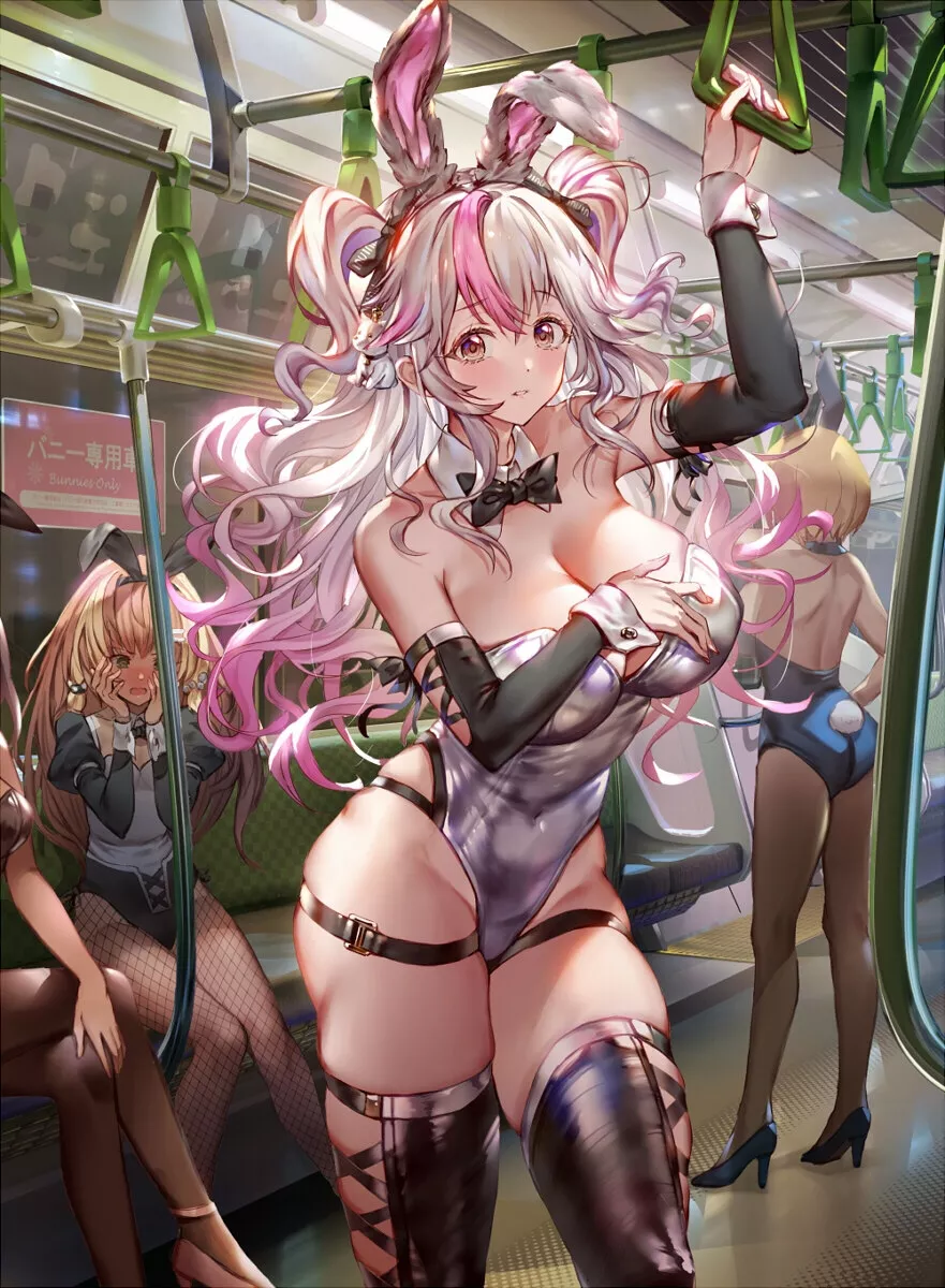 Train Full of Bunnies posted by CheetahSperm18