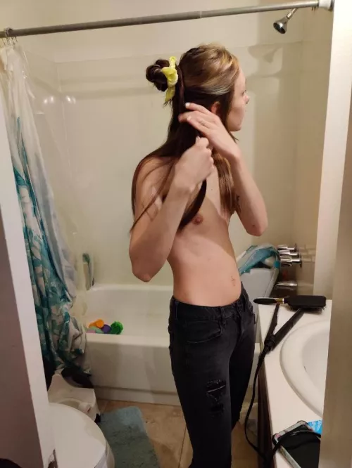 When my tits were even flatter than they are now 😋 by KaylieFray