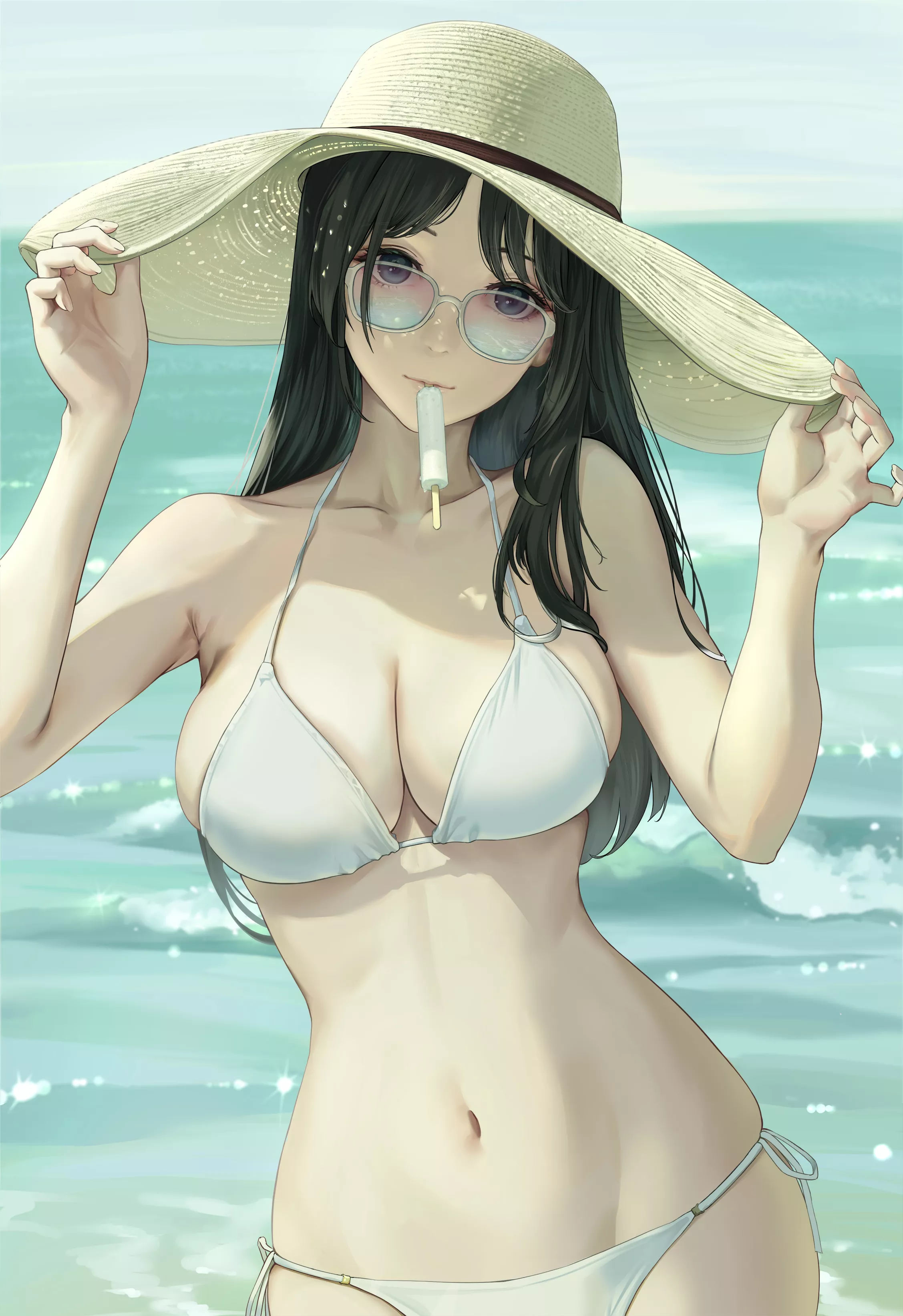 White Bikini [Artist's Original] posted by xSaviour_N