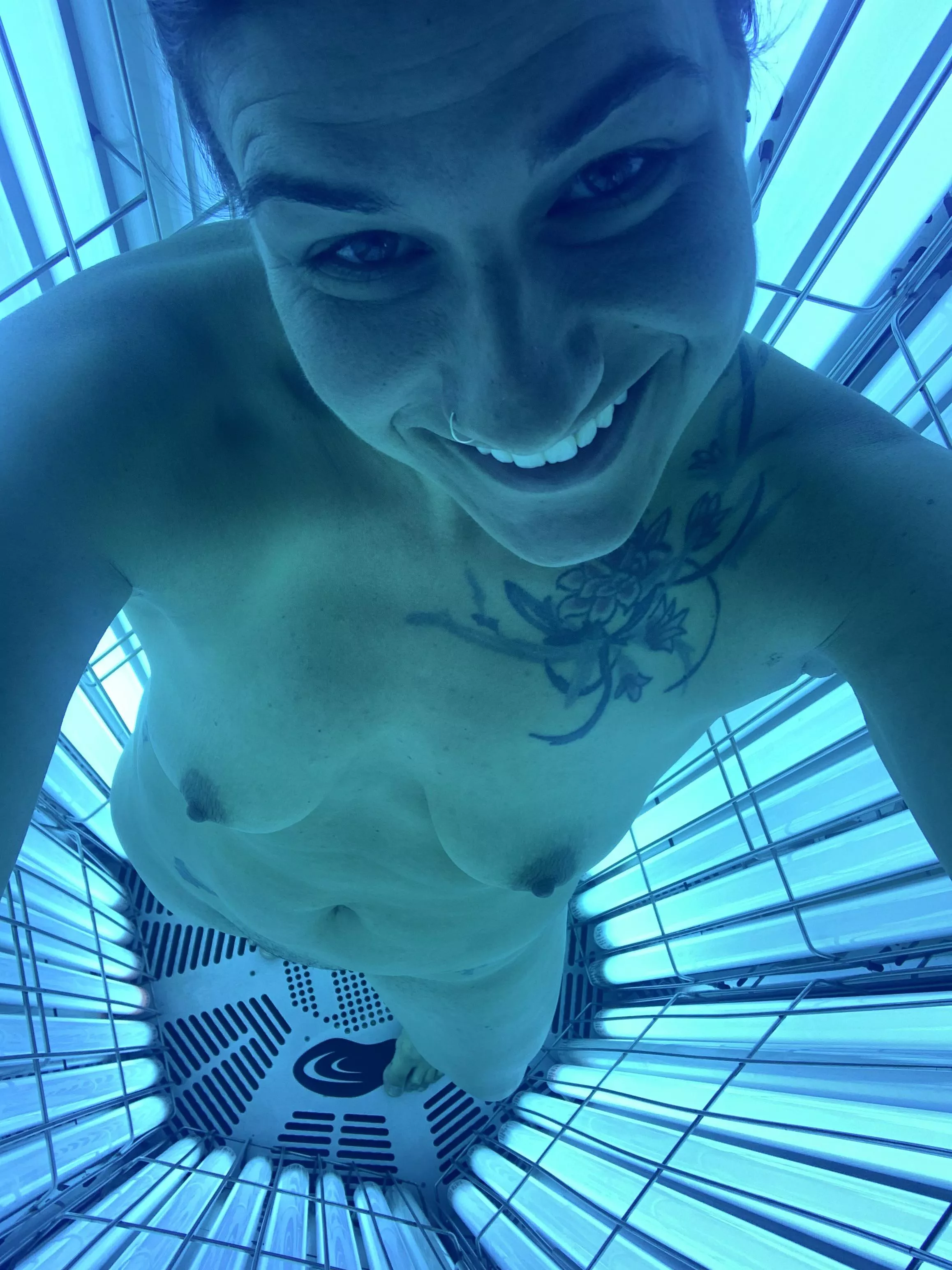 Workin on the tan. Or do you like tan lines? posted by lgrace