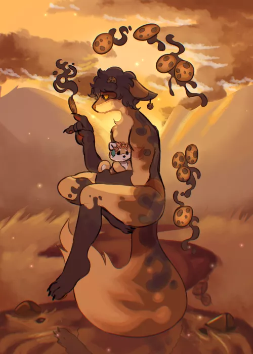 A living cookie (art by me) by sonofan_oficial