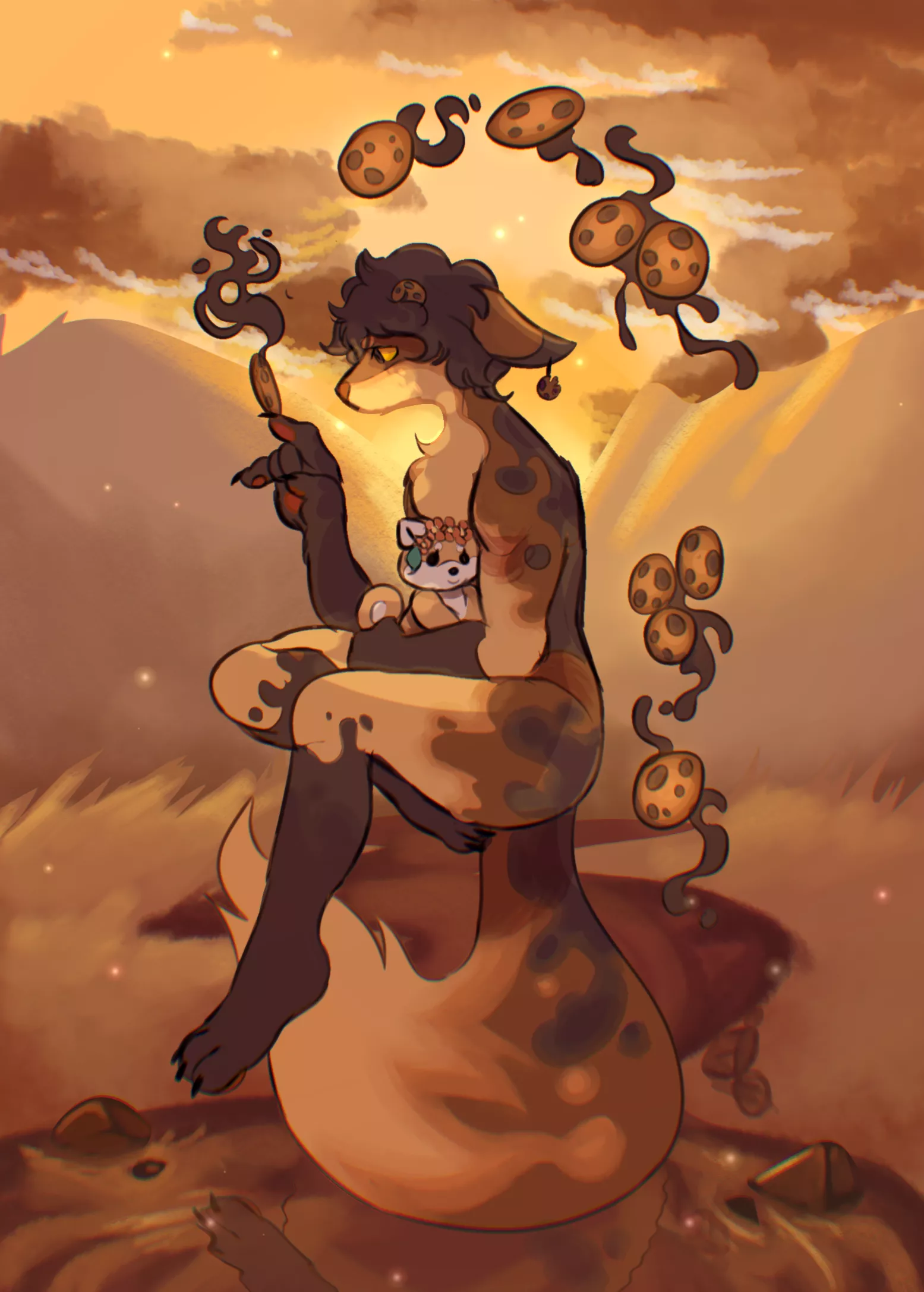 A living cookie (art by me) posted by sonofan_oficial