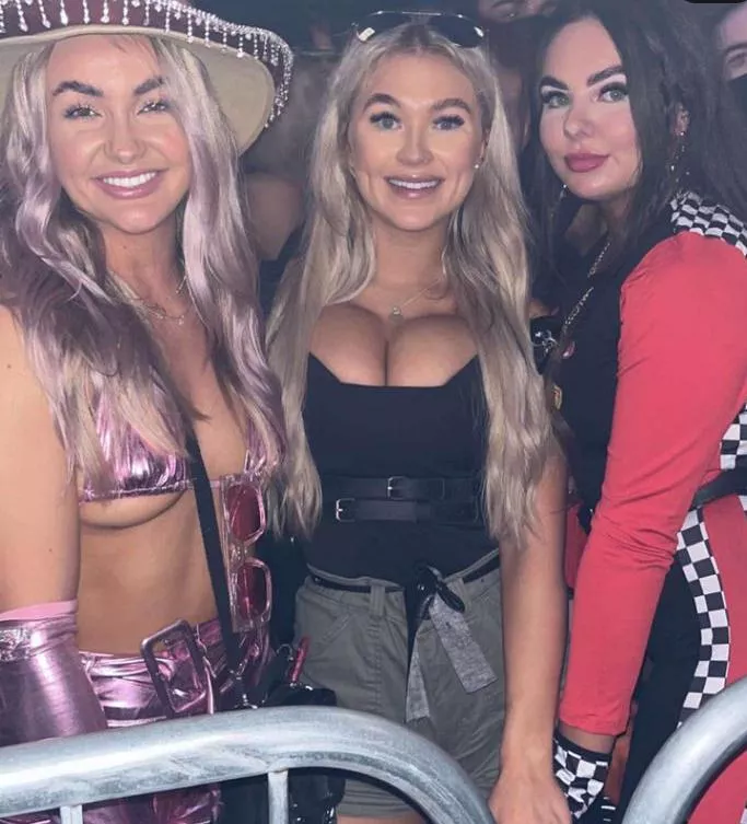 At a festival posted by BudgetDisastrous8311