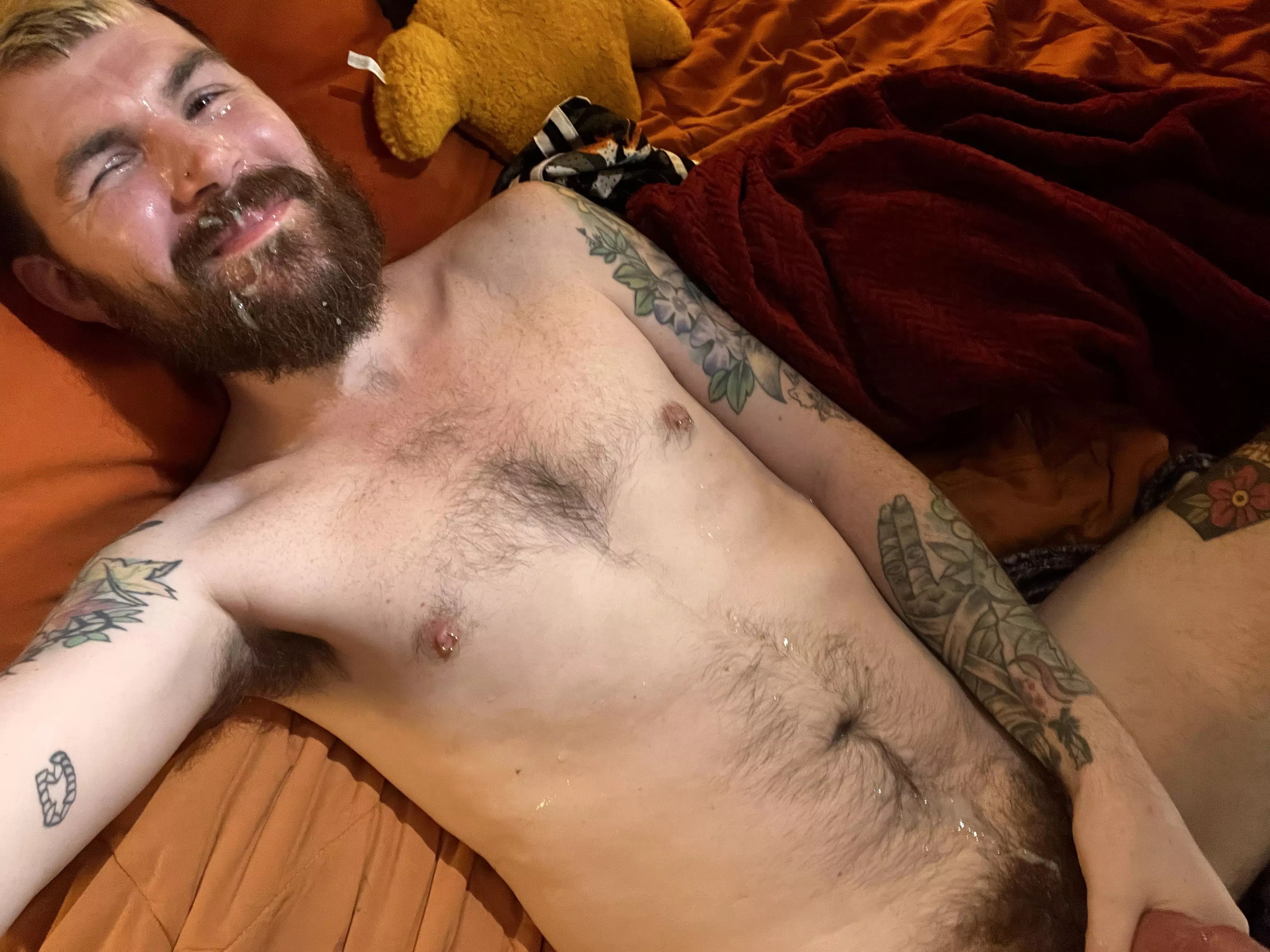 Being blasted with cum is my favorite!😈 posted by jekyll_jacob