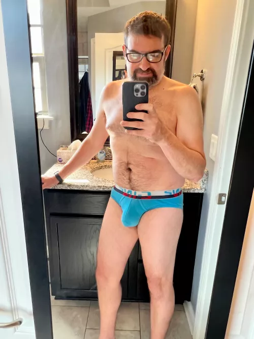 Do I look good in these briefs? Sorry for the messy hair lol by Hawkeyefan1983