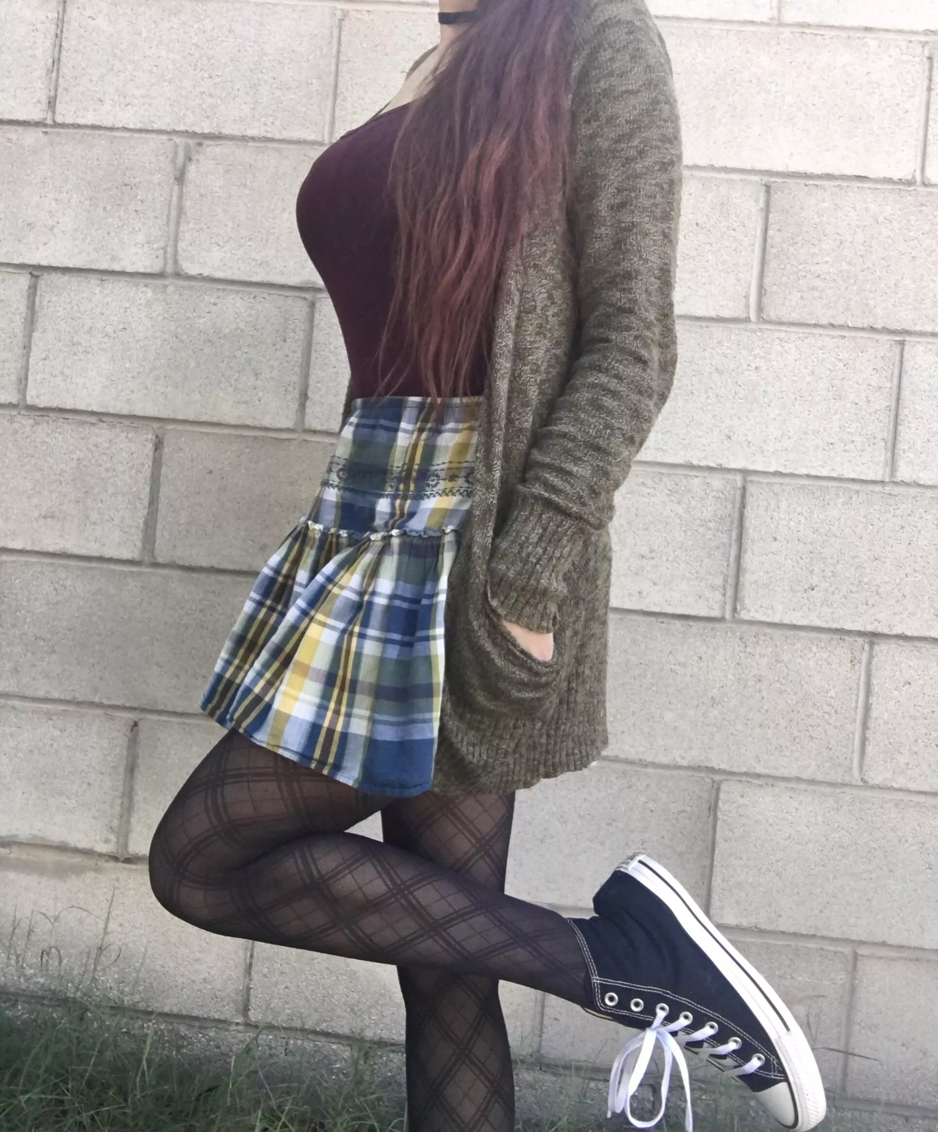 Do You Like Converse With Skirts? posted by Ellie_in_socks
