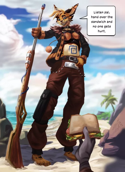 Easy lunch - Art by me 🍪 by Galinn-Arts