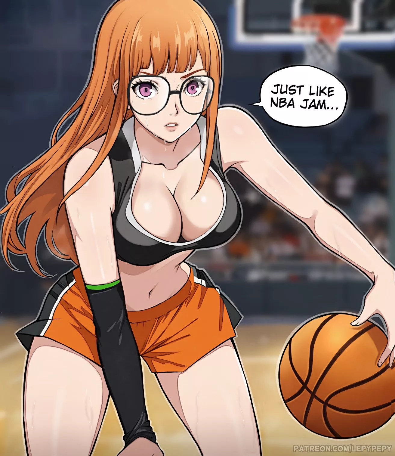 Futaba Sakura is ballin' (LepyPepy) [Persona 5] posted by redsetor