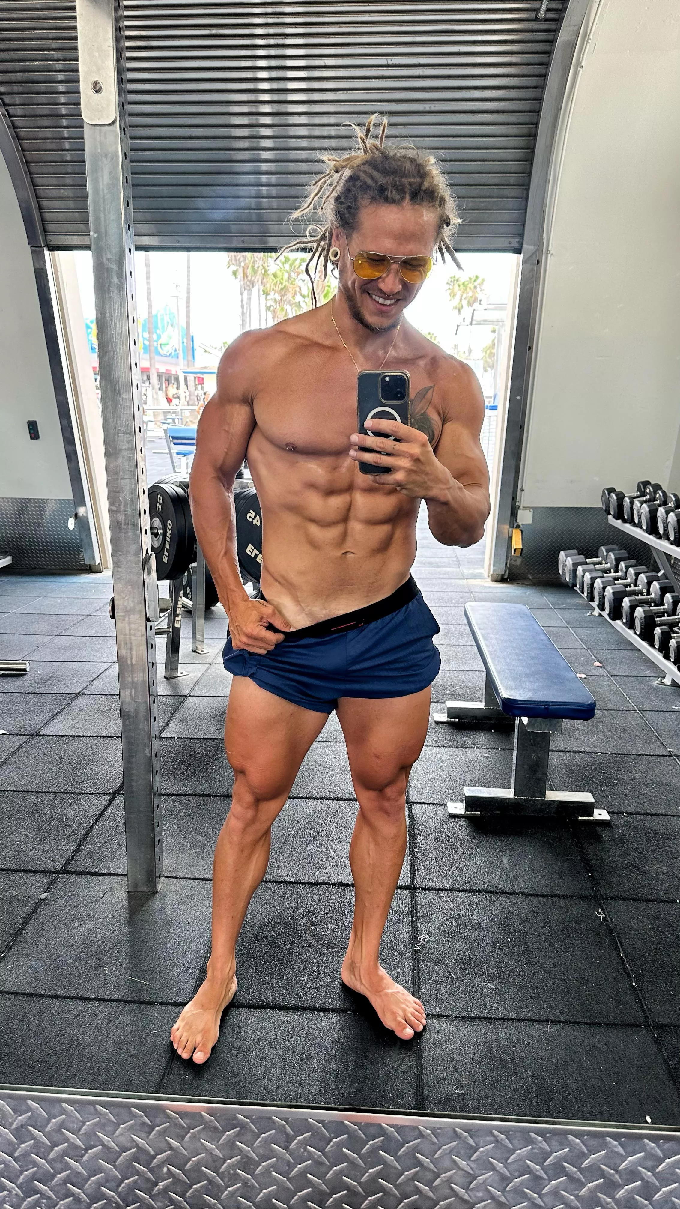 Gym V 🔥 posted by letsgeauxtocali