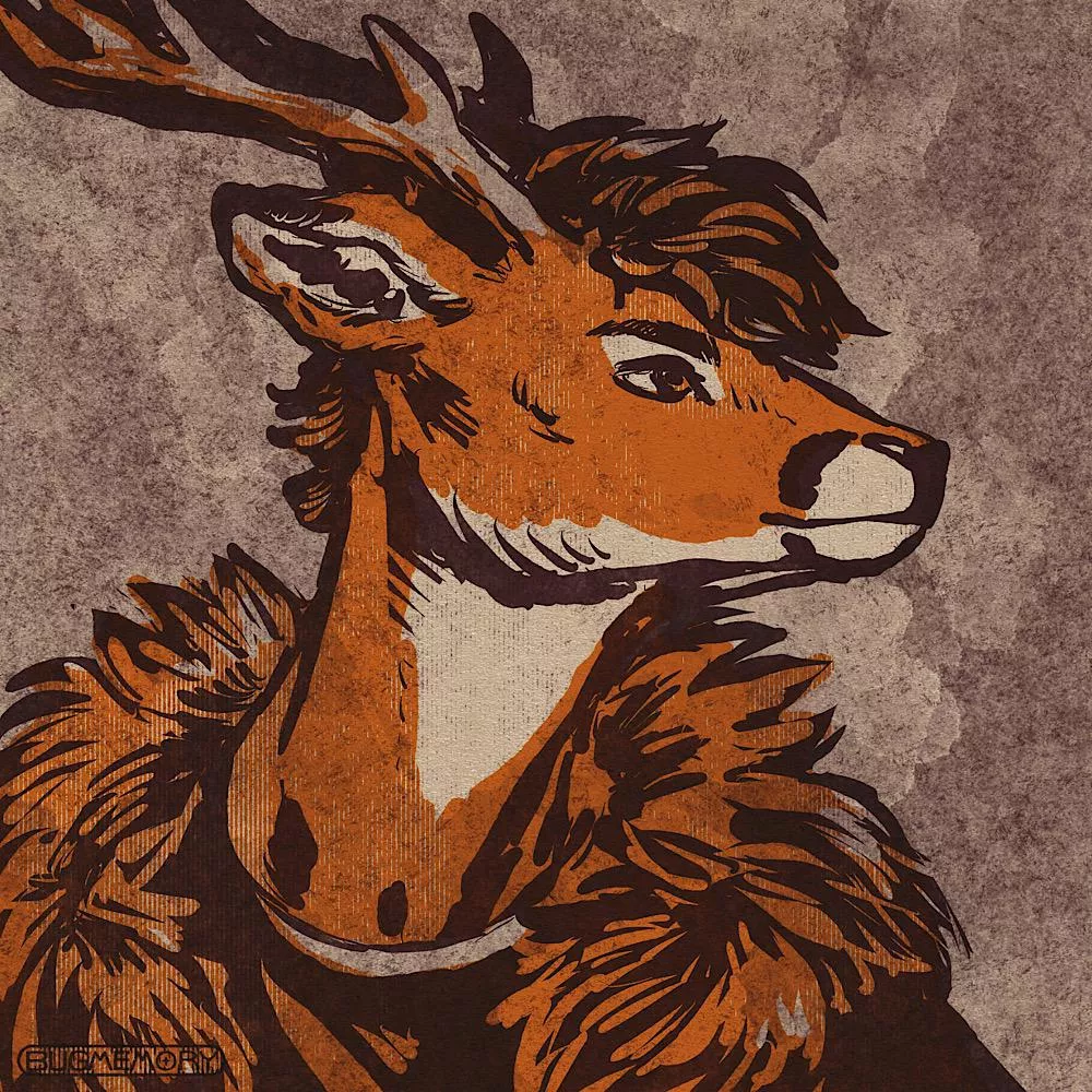 Halloween-themed/spooky orange and black portraits available! posted by BugMemory