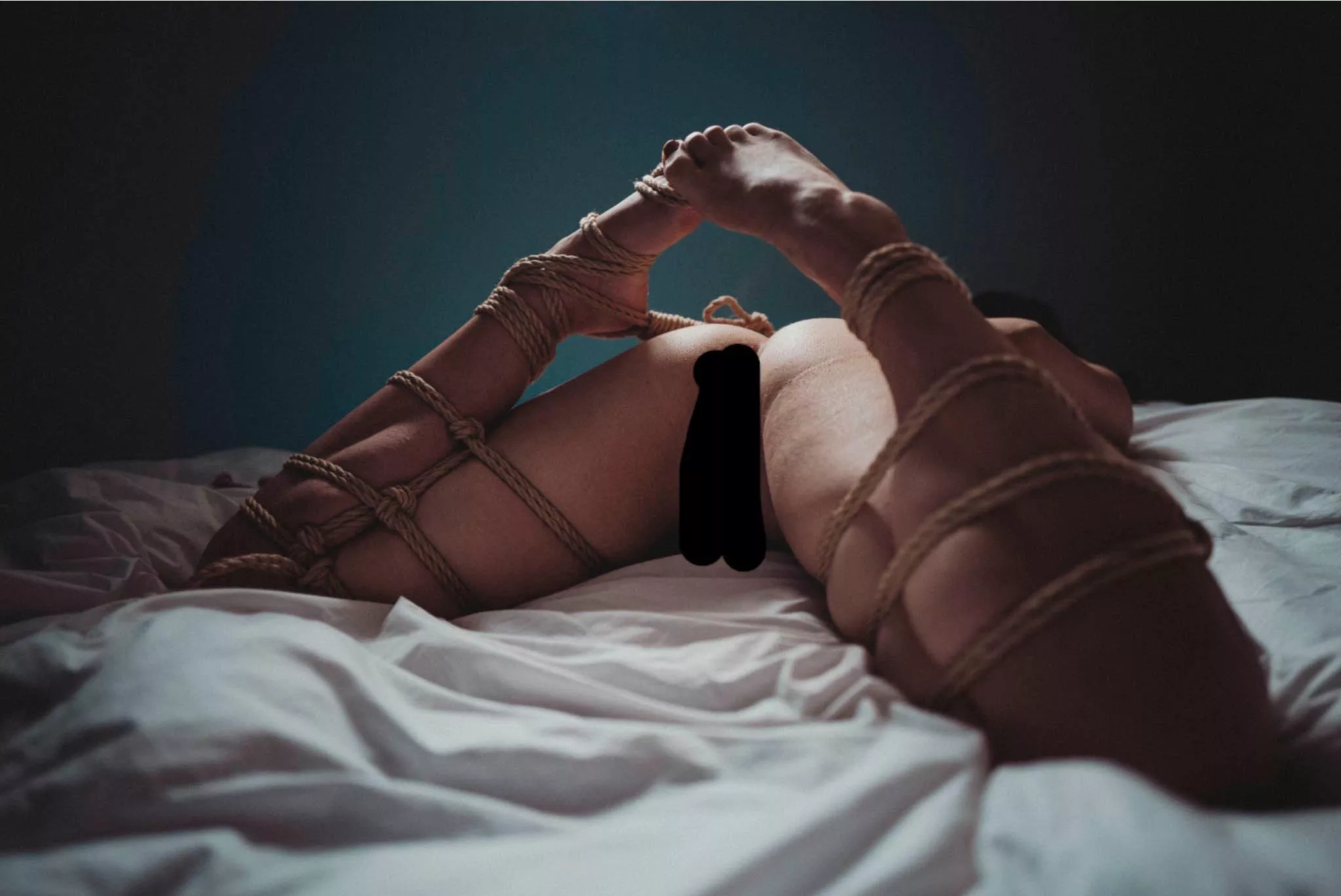 I mean….aren’t my legs so pretty all tied up? posted by angxlsworldx