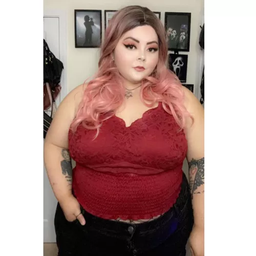 It’s my birthday today! I’m ready for a stuffing of epic proportions;) by xnikkixhorrorx