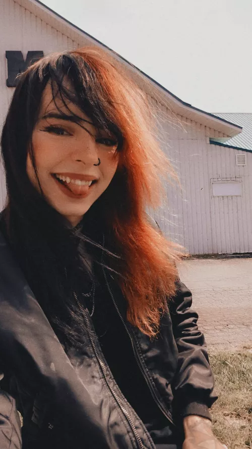 Just your local trans girl enjoying fall any ideas for spooky season?🍁🍁🍁 by Anastasia_Motionless