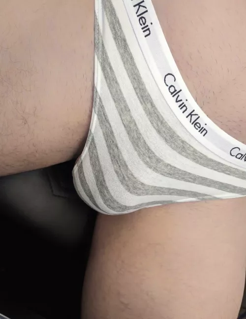 Love working from home in just panties by thongednringedgay