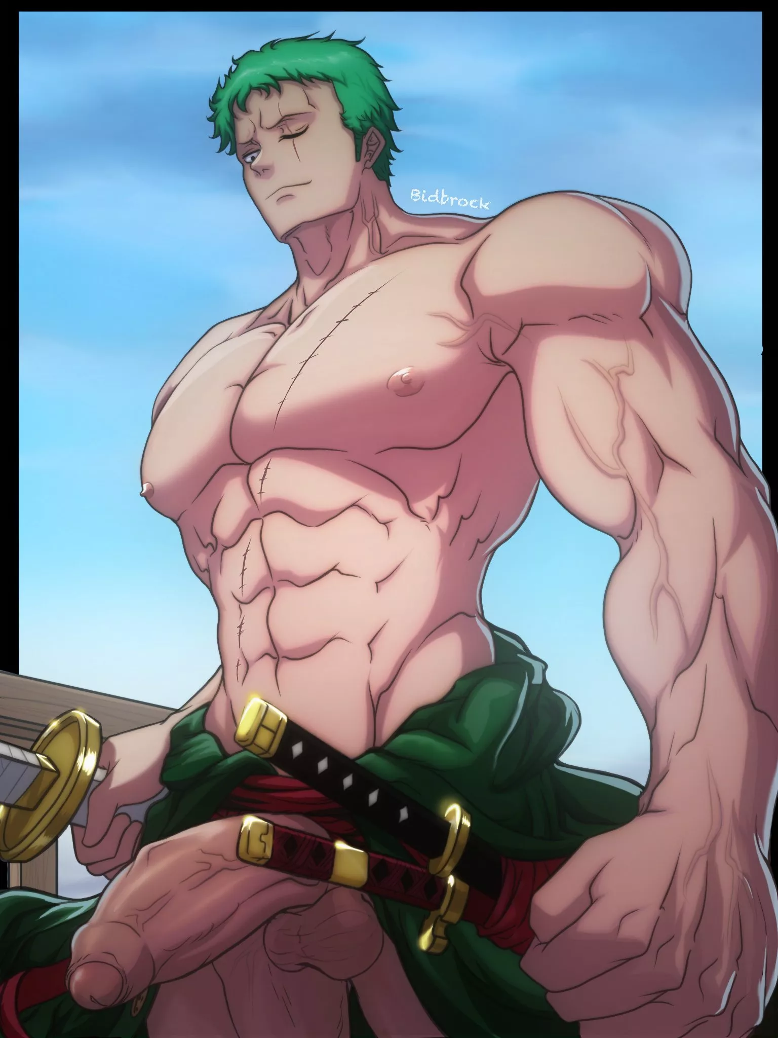 Roronoa Zoro (Bidbrock) posted by Mocodasletras