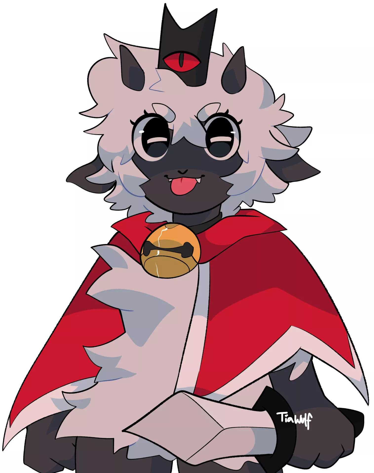 the cutest cult leader ever (drawing by me!!) posted by tiatiawulf