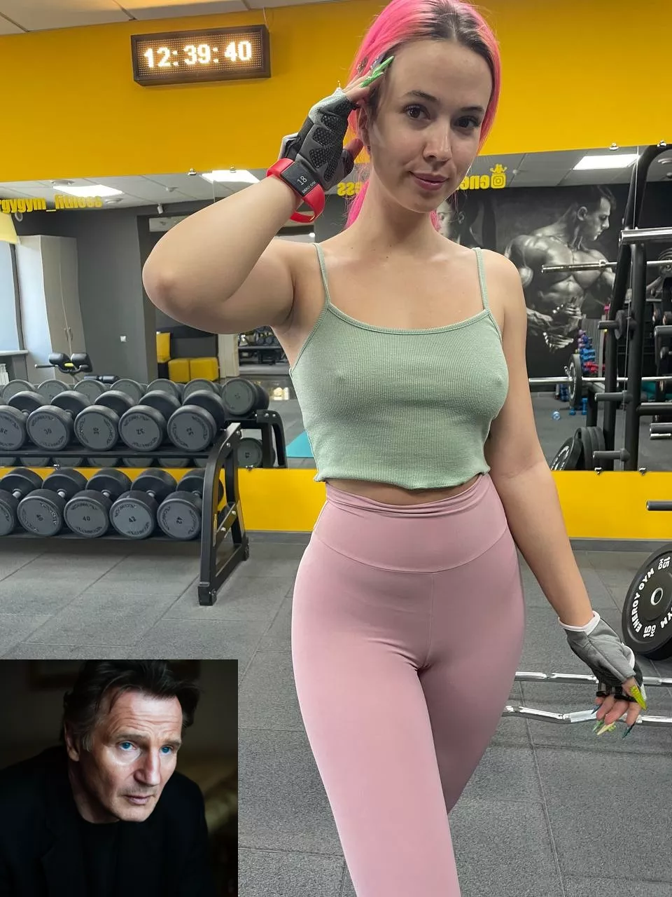 What a nice time at gym posted by CharmingMistress