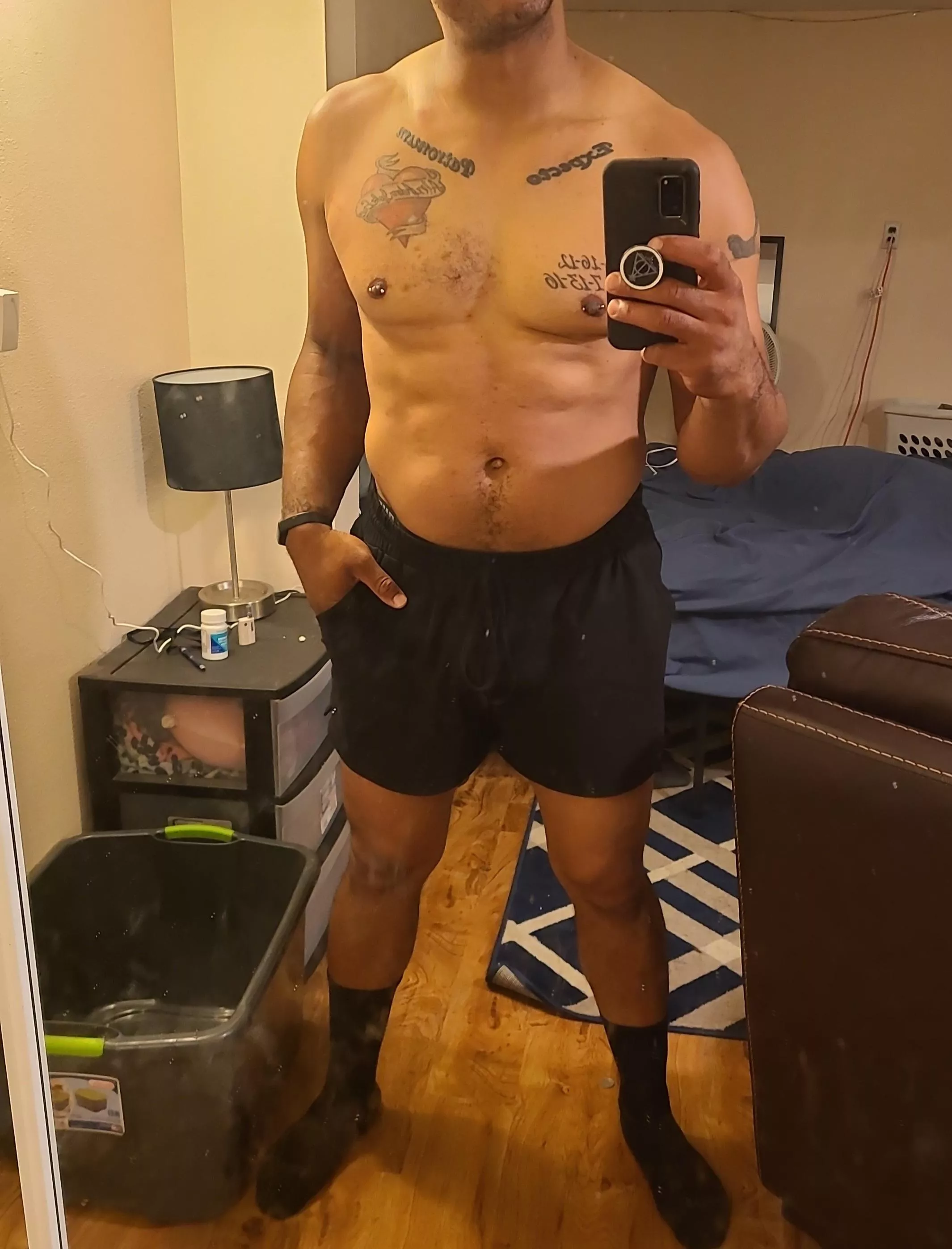 A little thicc muscle body is always appreciated right? posted by theluckyone420