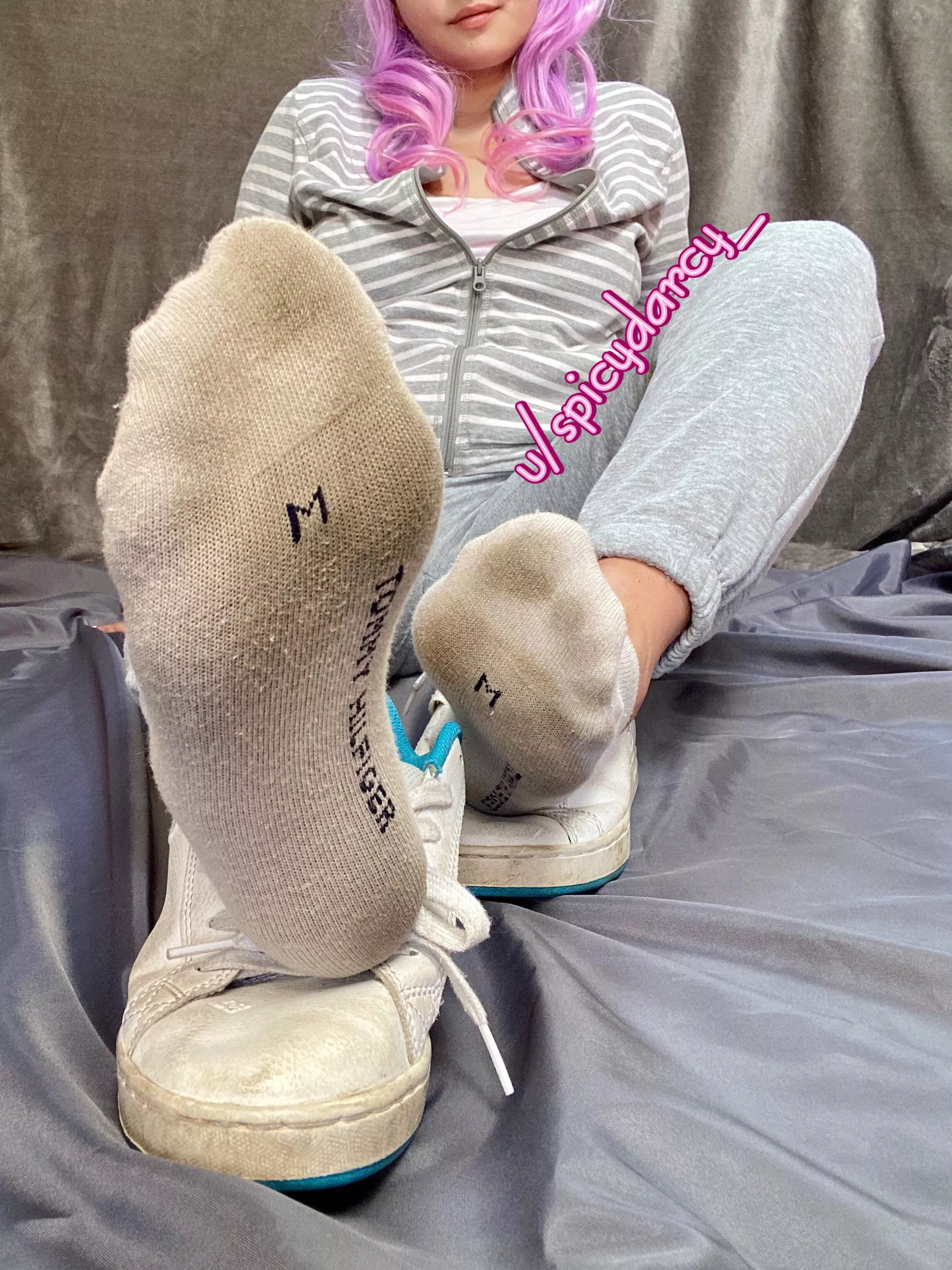 Aren't you dying to taste the sweat from my socks? posted by Spicydarcy_