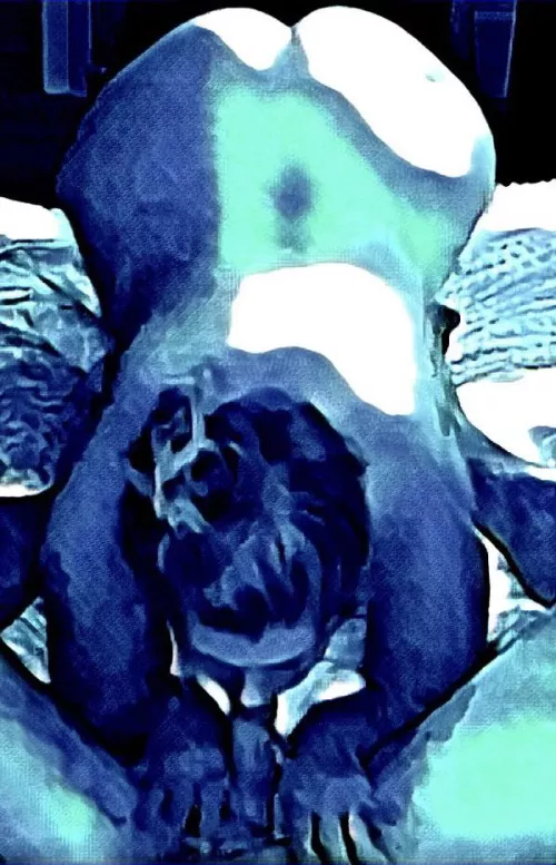 Blue waves of desire.💋 by AlexisAble