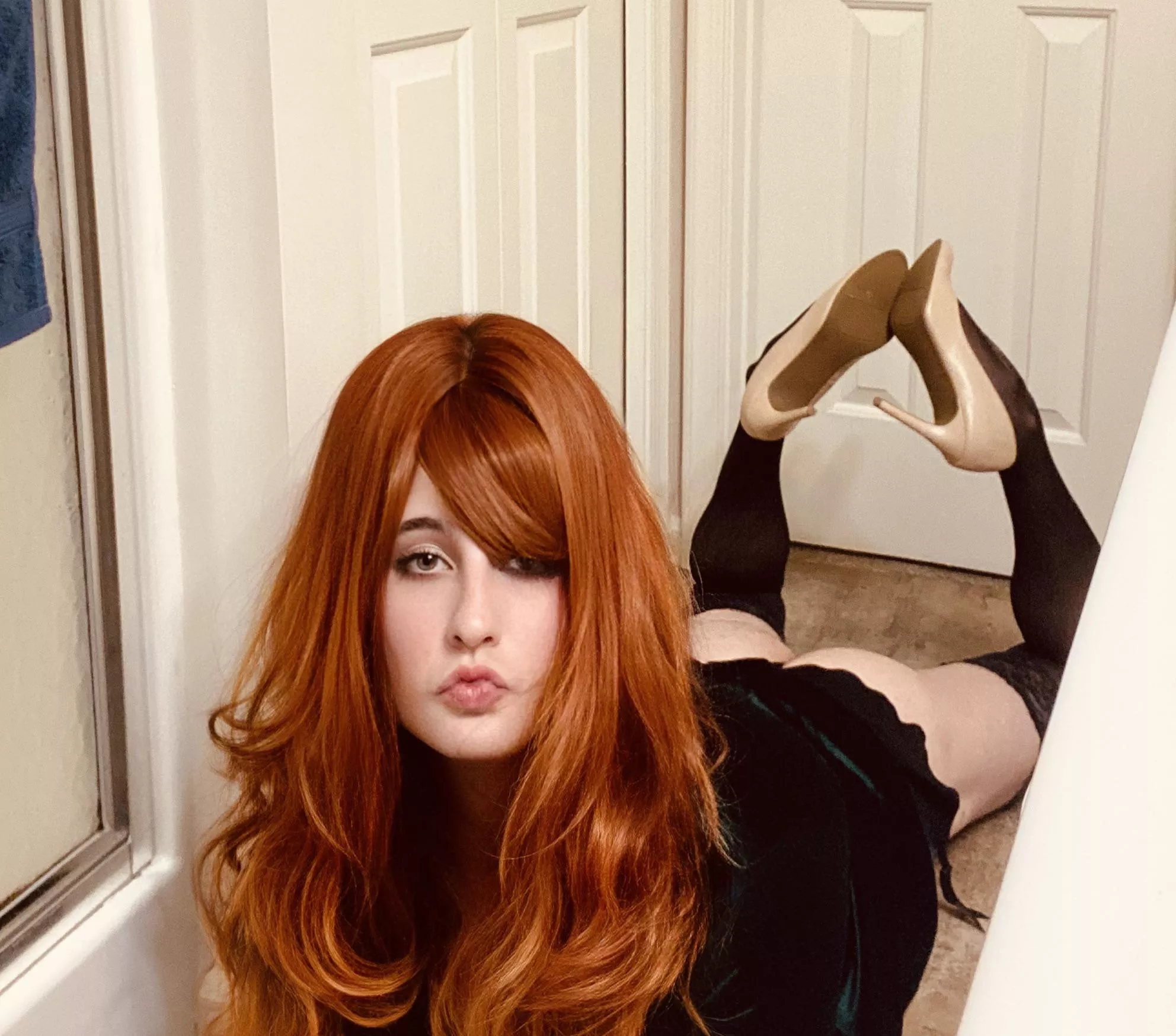 do you want me waiting at home for you like this? posted by jbjrjr797