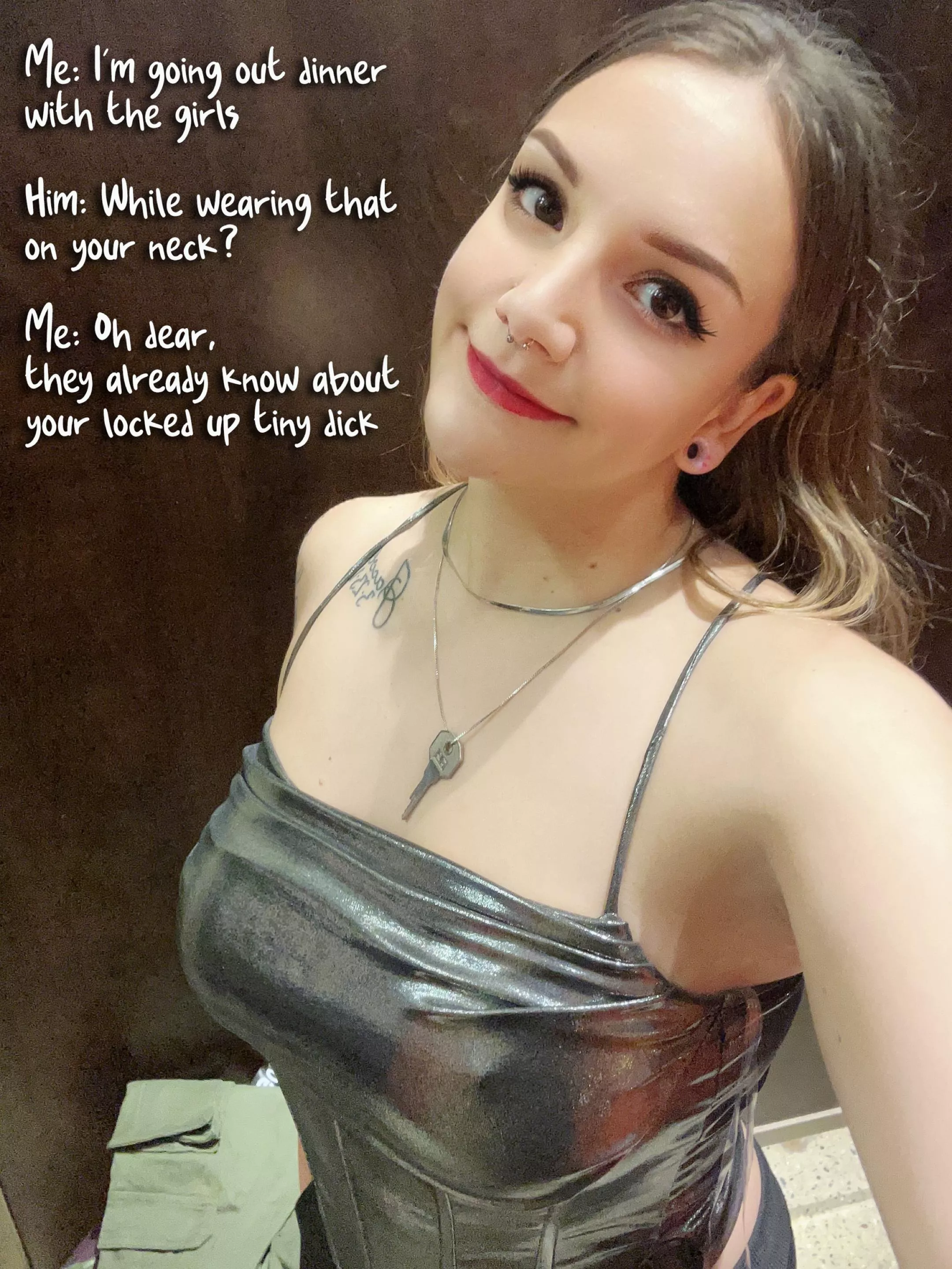 Don't be embarrassed, my friends already know posted by LennaSkye