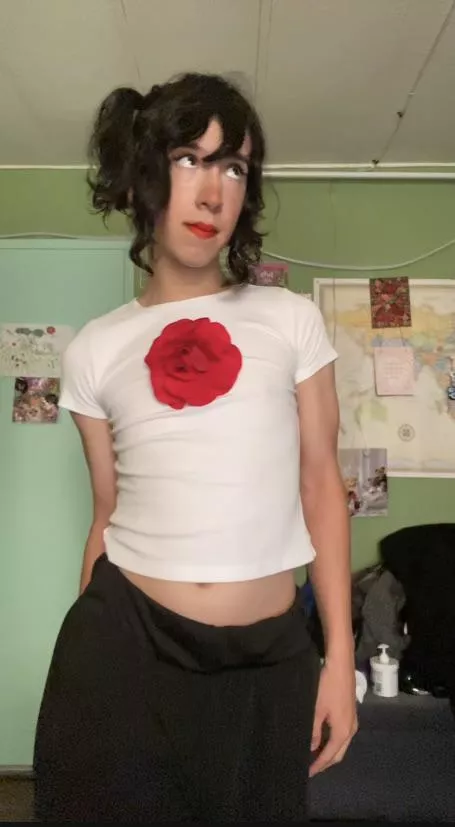 How do I look with my little pig tails ? 🥺💕 posted by larnpop