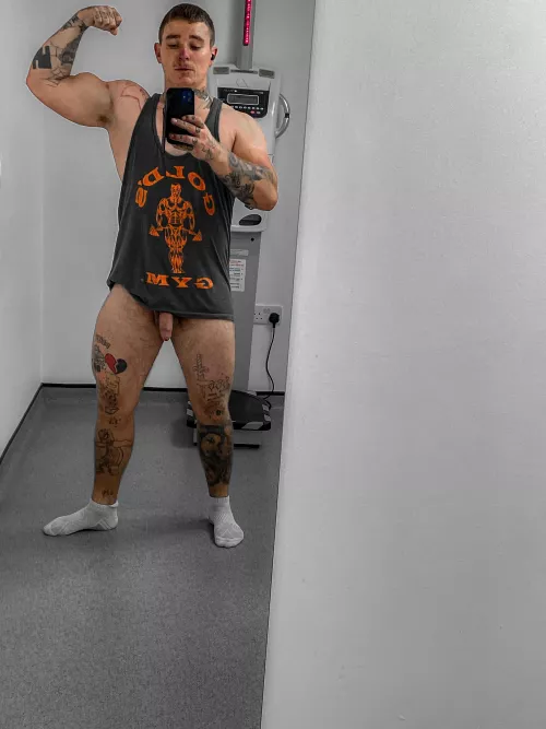 I love being naked after a good training session by Public_flasher1991