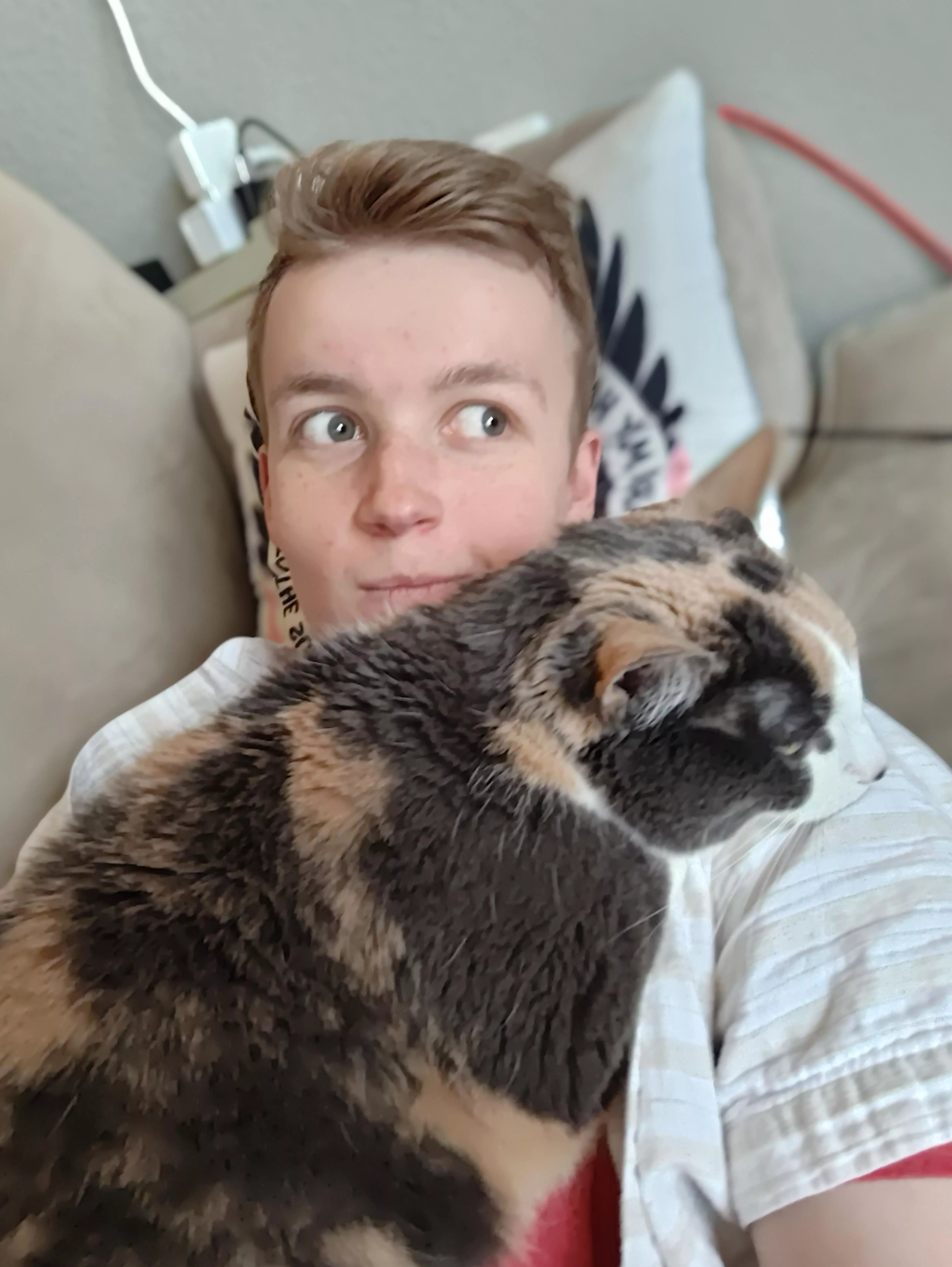 Just got home from work. I am trapped posted by mauryseth