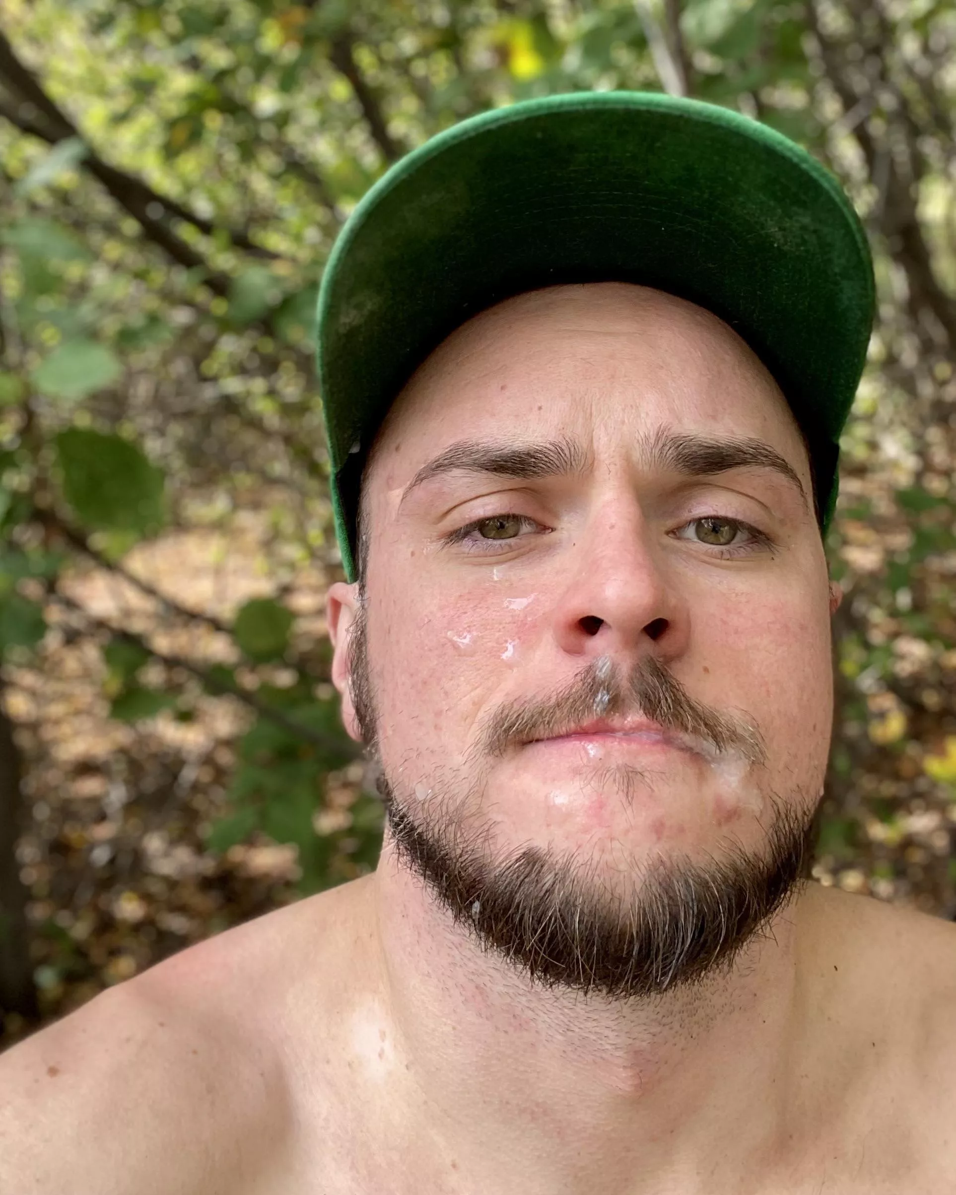 Lost a game and was tasked with an outdoor self facial 😫😅 posted by daddylaserxxxxs