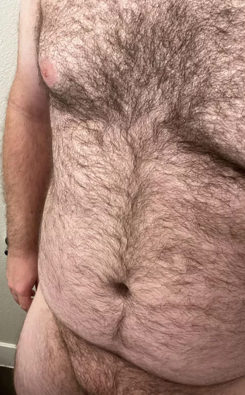 Only mid 20’s and this hairy. What do you guys think? by texascub19