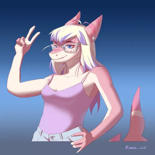 She's simply ideal, Comms Oeen by Kaaz_ck