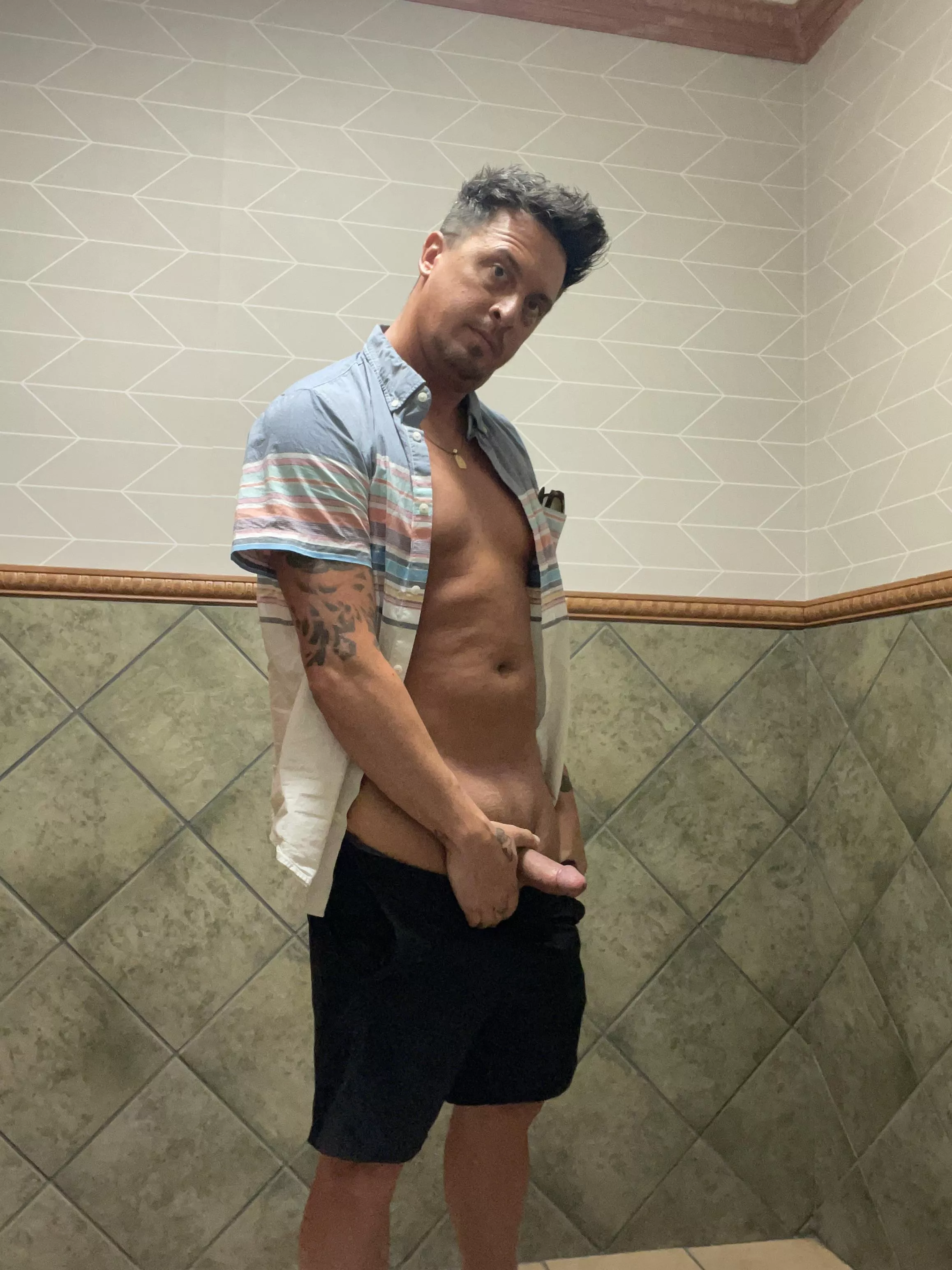 Sneak into the restaurant bathroom with me? (40) posted by JackRichard_