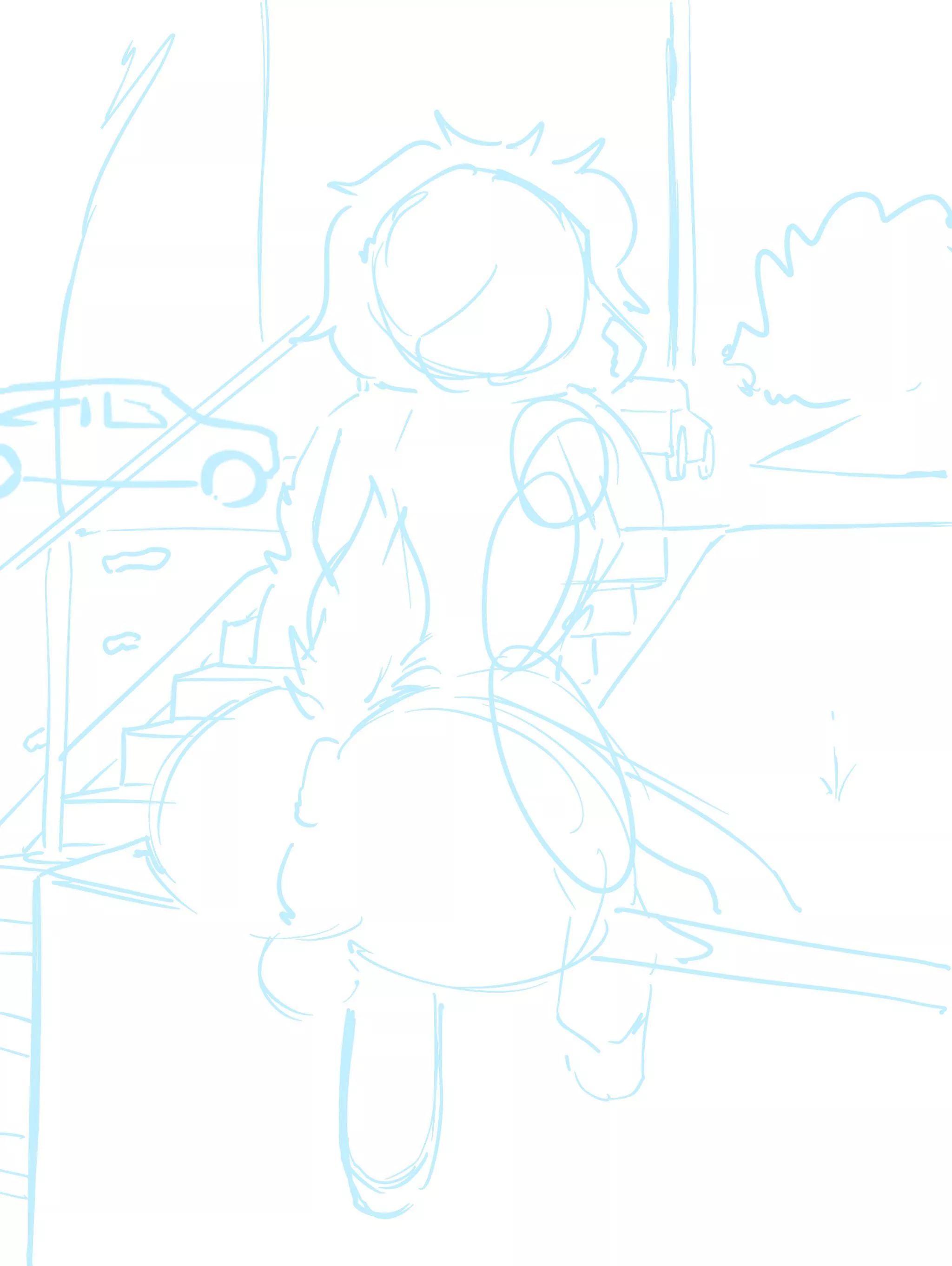 Thoughts on if I should continue this wip? (Art by me) posted by Commercial-Ad-9901